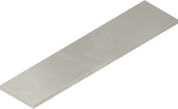 Керамогранит Italon Континуум Сильвер Ступень угловая левая 33х120 (Натуральная) в Тюмени