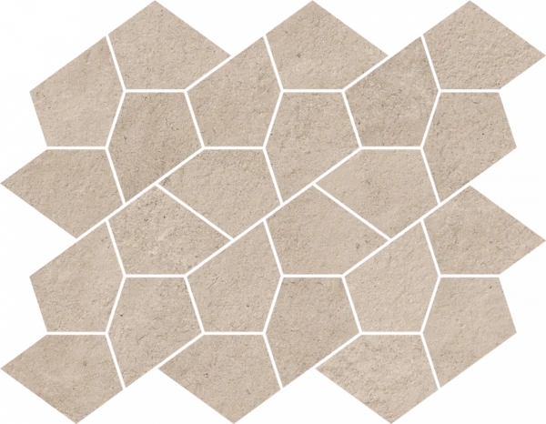 Керамогранит Italon Этернум Крим Мозаика Калейдо 35.6х27.6 (Натуральная) в Тюмени