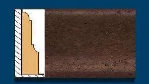 Плинтус пробковый ArtCorkDesing С 103 (Колер 14) 12х65х910 мм в Тюмени