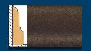 Плинтус пробковый ArtCorkDesing С 103 (Колер 19) 12х65х910 мм в Тюмени