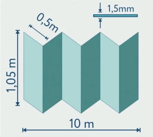 Солид для LVT 1,5 мм(10,5м2) размеры