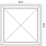 Декоративная панель Orac W123 (33.3x33.3x3.5 см) в Тюмени