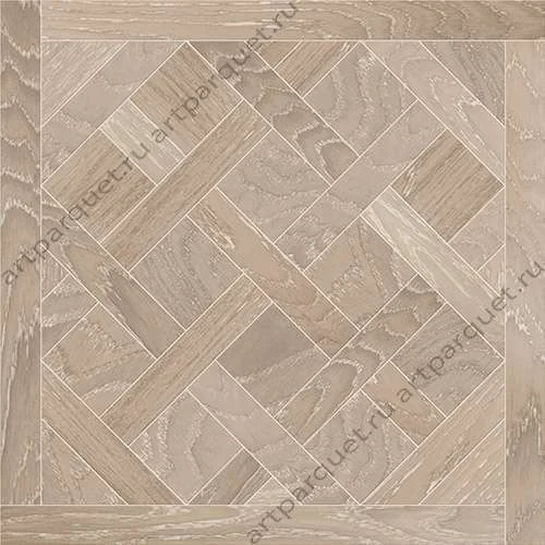 Модульный паркет Кочанелли Версаль Дуб Светлый 600*600*15 мм фаска в Тюмени