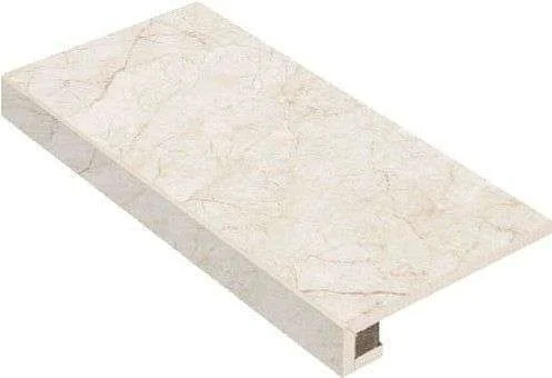 Керамогранит Italon Контемпора Пур 33x120 ступень угловая левая в Тюмени