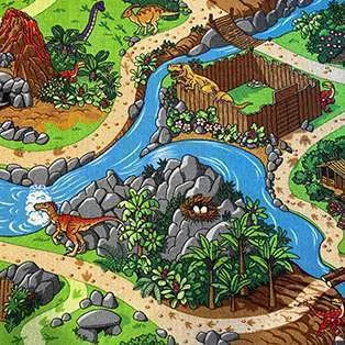 Ковровое покрытие AW Dino 29 - (4м) в Тюмени