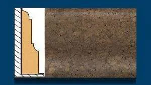 Плинтус пробковый ArtCorkDesing С 103 (Колер 10) 12х65х910 мм в Тюмени