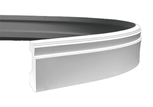 Плинтус Европласт 1.53.101 (110х26х2000 мм) Гибкий в Тюмени