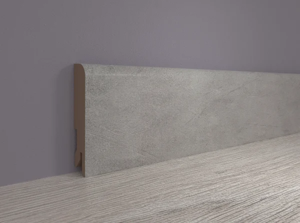 Плинтус MDF Bonkeel 24065 Бетон Лофт Натур (100х16х2400 мм) в Тюмени
