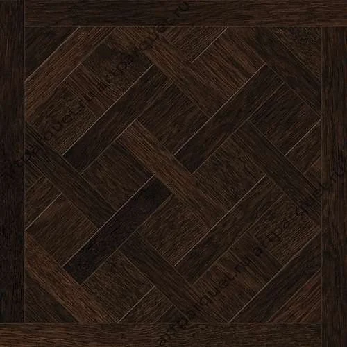 Модульный паркет Кочанелли Версаль Дуб Темный 600*600*15 мм фаска в Тюмени