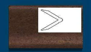 Угол пробковый наружный ArtCorkDesign С 303 Колер 14 в Тюмени