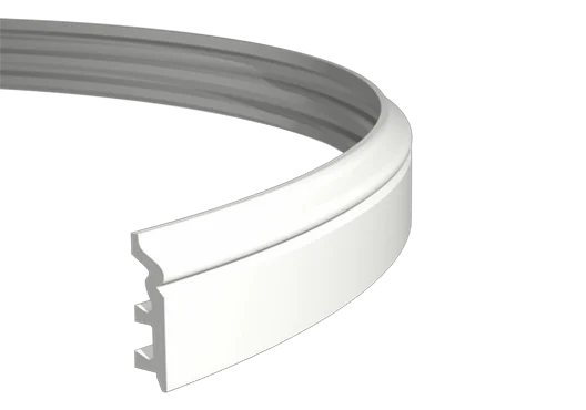 Плинтус Европласт 1.53.107 (80х22х2000 мм) Гибкий в Тюмени