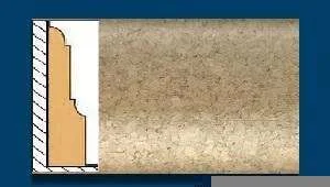 Плинтус пробковый ArtCorkDesing С 103 (Колер 4) 12х65х910 мм в Тюмени