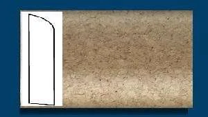 Плинтус пробковый ArtCorkDesing С 106 (Колер 5) 10х60х910 мм в Тюмени