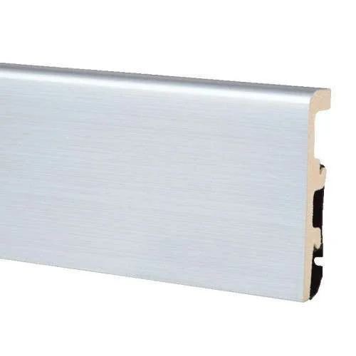 Плинтус полиуретановый Arbiton INTEGRA 02 Алюминий 2,4 м в Тюмени