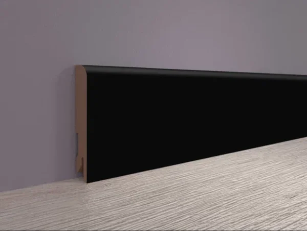 Плинтус MDF Bonkeel 24032 Чёрный Софт (100х16х2400 мм) в Тюмени