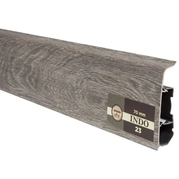 Плинтус пластиковый Arbiton INDO70 23 Дуб Модена 2,5 м в Тюмени