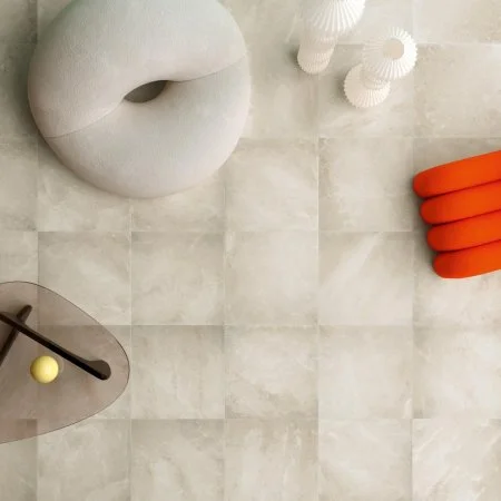 Керамогранит Coliseum Ривьера Уайт 60х60 (Натуральный и Реттифицированный) в Тюмени