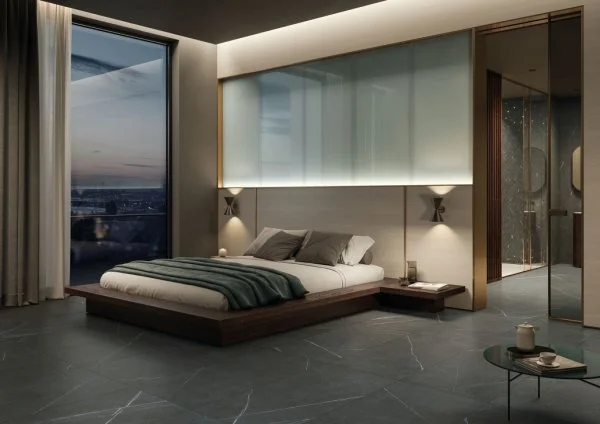 Керамогранит Italon Метрополис Империал Блэк 60х120 (Натуральная и Реттифицированная) в Тюмени