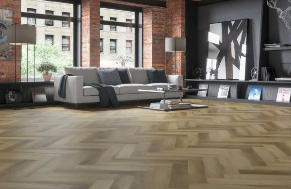 Кварц-виниловая плитка Fargo Parquet 4мм 33-2187-09 Дуб Афины (Градиент) в Тюмени