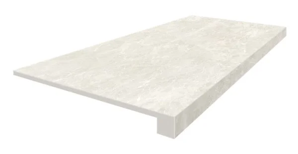 Керамогранит Coliseum Да Винчи Уайт Ступень фронтальная (Натуральный, 33х60) в Тюмени