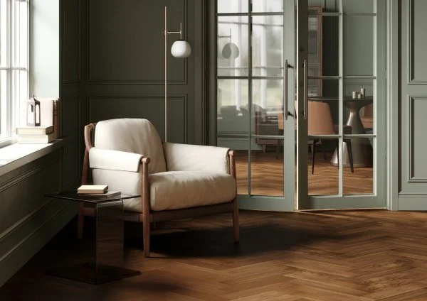 Паркетная доска Quartz Parquet Штучный паркет Орех Американский 44-400-29 в Тюмени