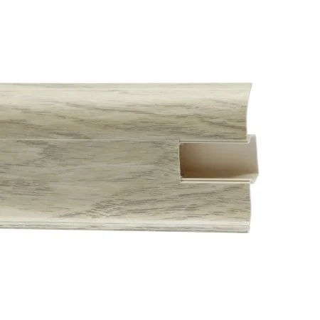 Пластиковый плинтус Royce №853 Дуб Супрема (58х22х2200мм) в Тюмени