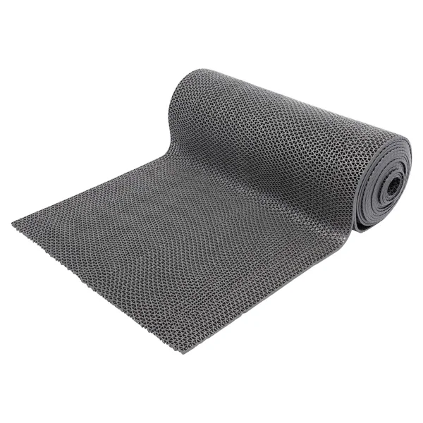 Грязезащитное рулонное покрытие ЗигЗаг Серый 5 мм (1,2 м) Китай в Тюмени