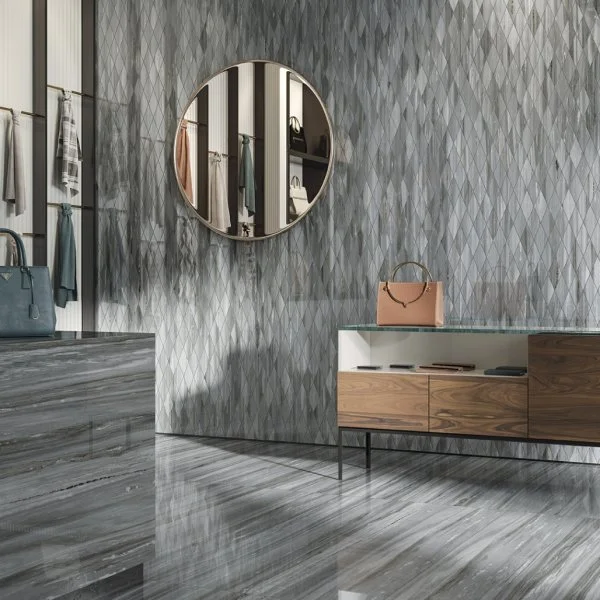 Керамогранит Italon Шарм Эдванс Палиссандро 28х48 мозаика Даймонд (Люкс) в Тюмени