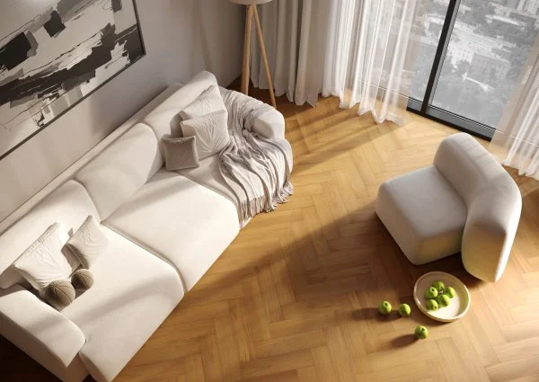 Паркетная доска Quartz Parquet Штучный паркет Тик Южноамериканский 44-400-71 в Тюмени