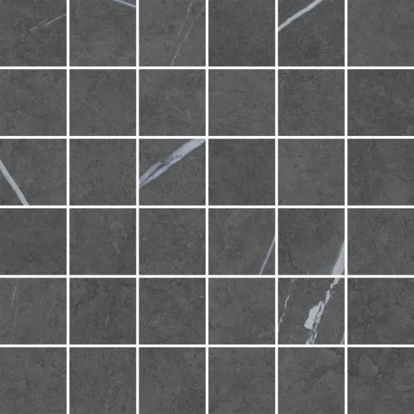 Керамогранит Italon Метрополис Империал Блэк Мозаика 30х30 (Натуральная) в Тюмени