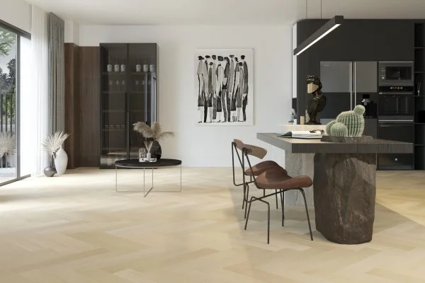 Паркетная доска Quartz Parquet Английская Ёлка Дуб Испанский 33-404 в Тюмени