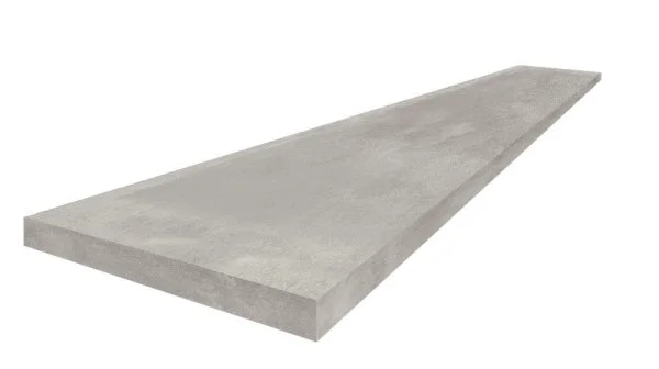 Керамогранит Coliseum Экспо Грэй Ступень угловая левая (Натуральный, 33х60) в Тюмени