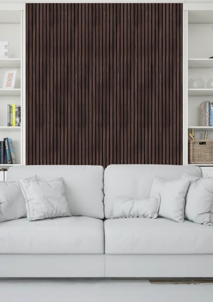 Декоративная панель для стен HiWood LV124 BR395K (120х12х2700мм) в Тюмени