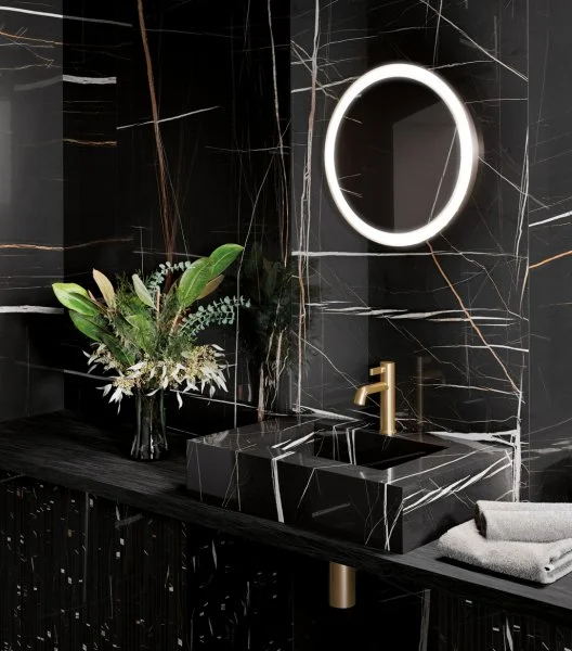 Керамогранит Italon Шарм Делюкс Сахара Нуар 80х80 (Натуральная и реттифицированная) в Тюмени