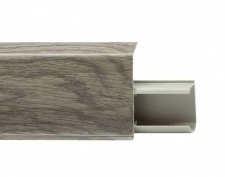 Пластиковый плинтус Royce №532 Дуб Рустикальный (55х23х2200мм) в Тюмени
