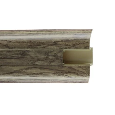 Пластиковый плинтус Royce №841 Дуб Миланский (58х22х2200мм) в Тюмени