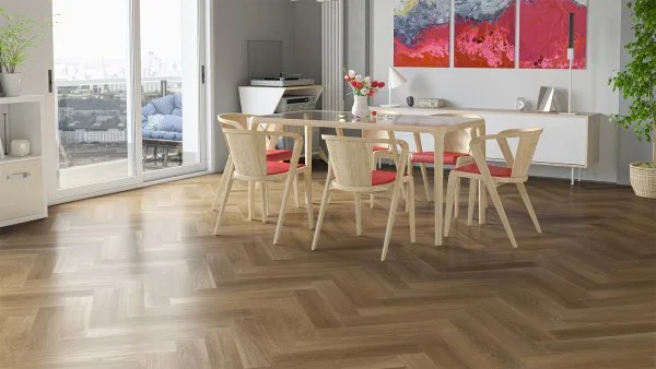 Кварц-виниловая плитка Fargo Parquet 4мм 33-63W948 Дуб Монако (Градиент) в Тюмени