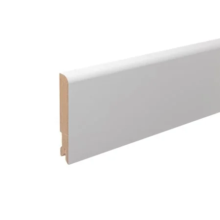 Плинтус MDF Bonkeel 24016 Белый (100х16х2400 мм) в Тюмени