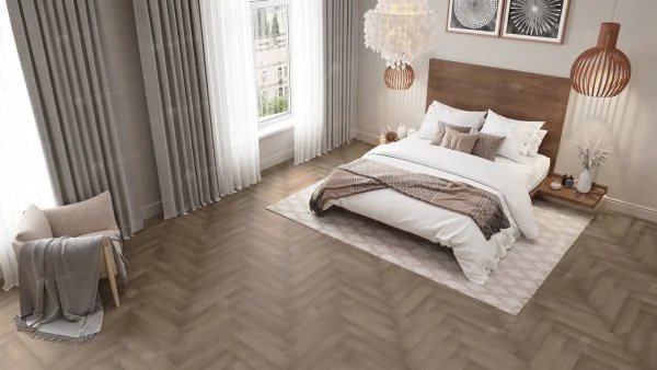 Кварц-виниловая плитка Alpine Floor Parquet Дуб Насыщенный ЕСО 16-7 2.5 мм. 43 класс в Тюмени