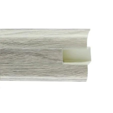 Пластиковый плинтус Royce №822 Дуб Альба (58х22х2200мм) в Тюмени