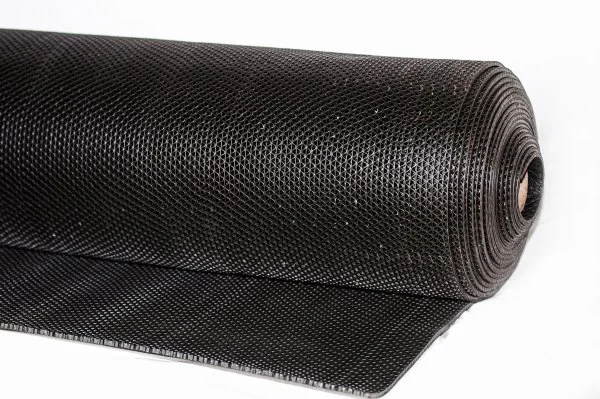 Грязезащитное рулонное покрытие ЗигЗаг Черный 5 мм (0,9 м) Китай в Тюмени