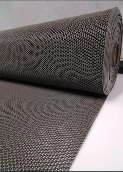 Грязезащитное рулонное покрытие ЗигЗаг Серый 5 мм (1,2 м) Китай в Тюмени