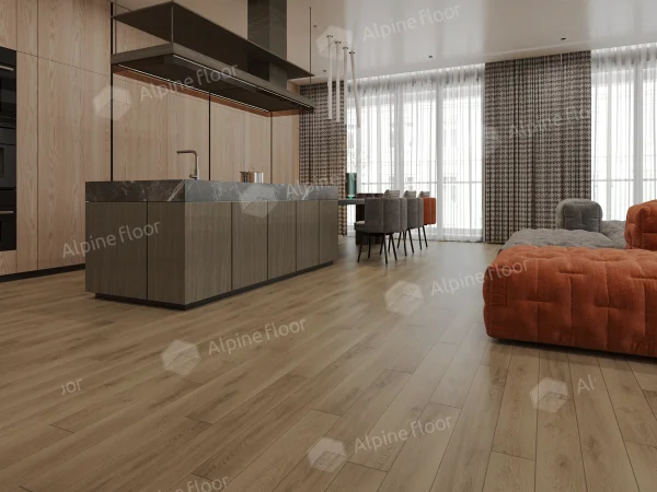 Каменно-полимерная плитка Alpine Floor Grand Sequoia Village Вайпуа ECO 11-1907 4мм, 43 класс в Тюмени