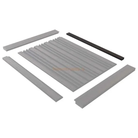 Финишный молдинг LF124B BR395K левый декорированный (31х12х2700мм) в Тюмени