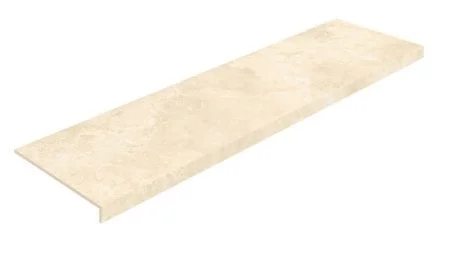 Керамогранит Coliseum Аурелия Уайт Ступень фронтальная (Натуральный, 33х120) в Тюмени