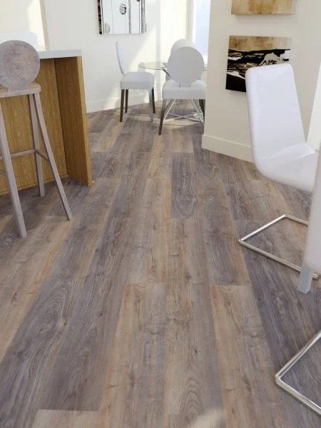 Кварц-виниловая плитка FineFloor Light Дуб Борда FF-1333 в Тюмени