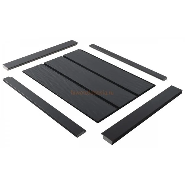 Финишный молдинг LF124A GR15K правый декорированный (42х12х2700мм) в Тюмени