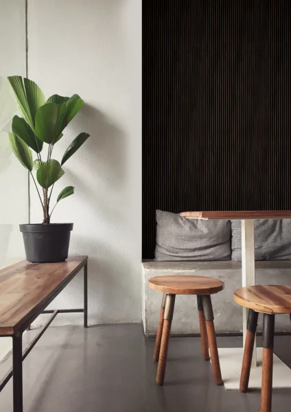 Декоративная панель для стен HiWood LV129 BR395NK (120х12х2700мм) в Тюмени