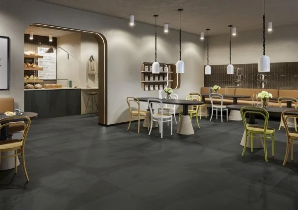 Керамогранит Coliseum Ардезия Блэк 60х120 (Натуральный и Реттифицированный) в Тюмени