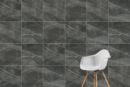 Керамогранит Vitra SityMarble Калакатта Блэк 60х60 (Лаппатированная и Реттифицированная) в Тюмени